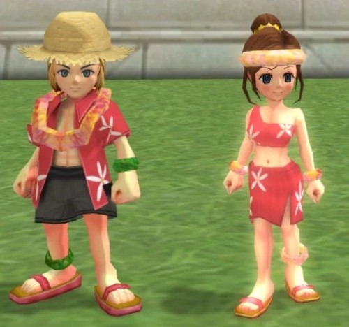 Summer Event costumes